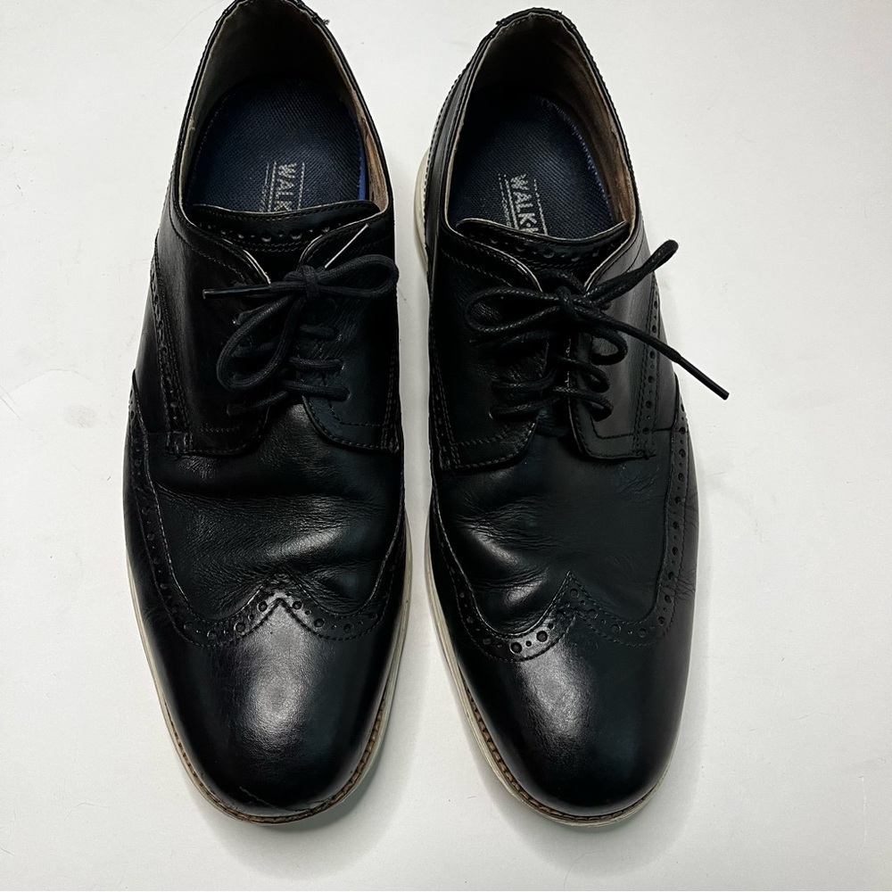 Cole Haan Walk Hero Black Lace Shoes with Rubber Soles Size Men's 12